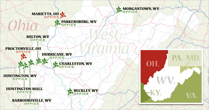 Old Colony Office Map